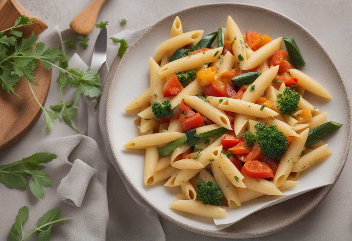 Penne so zeleninou