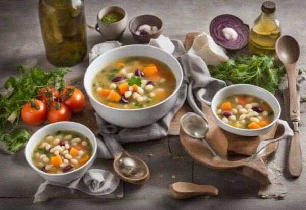 Pravá frankfurtská polievka so zeleninou a fazuľou