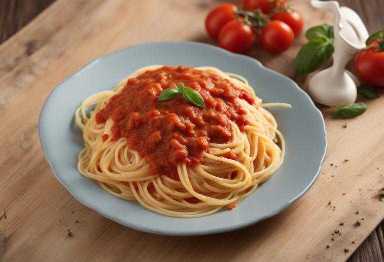 Recept na špagety s omáčkou