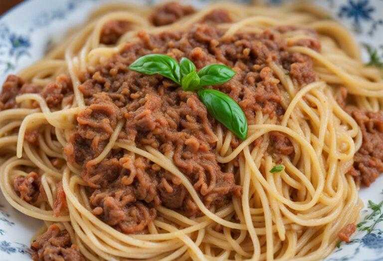 Špagety s mletým mesom