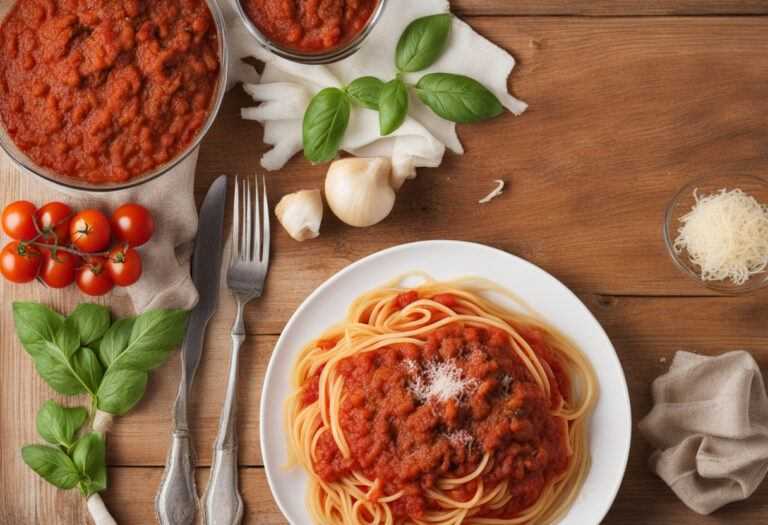 Špagety s paradajkovou omáčkou a mletým mäsom