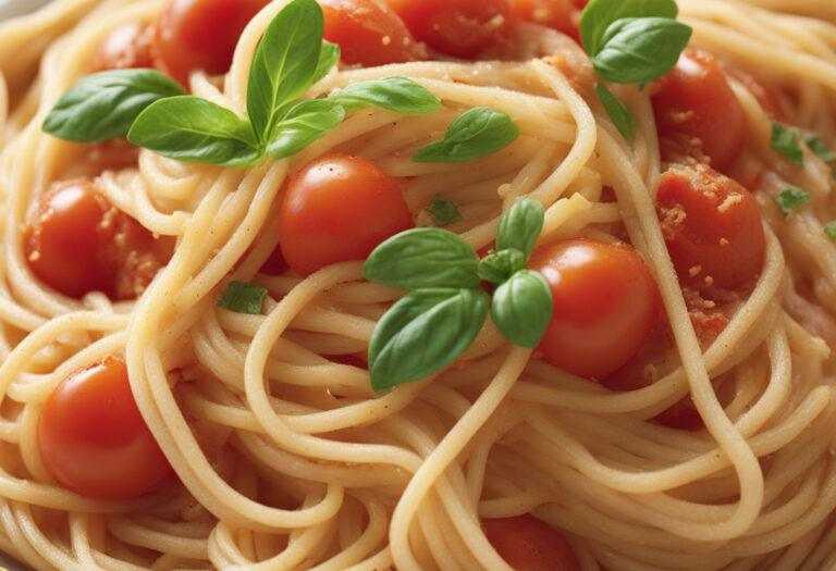Špagety s rajčinami