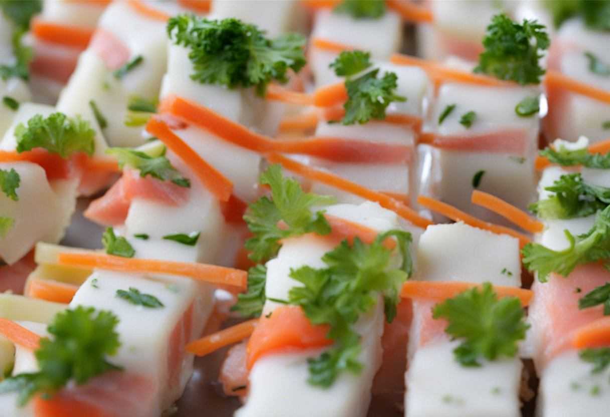 Surimi tyčinky šalát - recepty