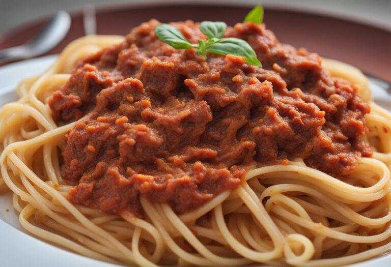 Talianské bolonské špagety