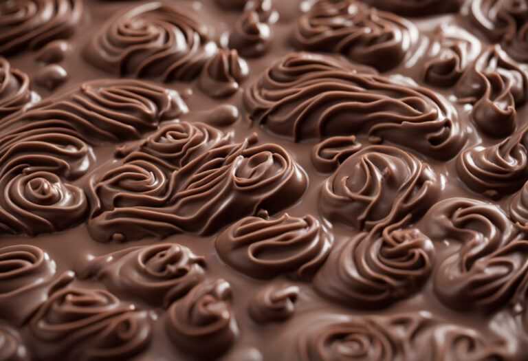 Varová čokoláda – poleva