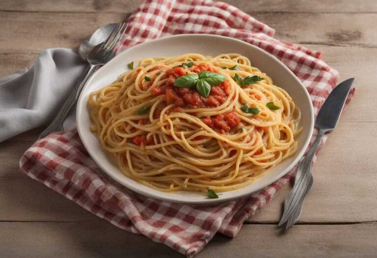 Vegetariánské špagety