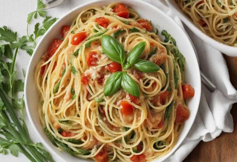 Zeleninové špagety recepty