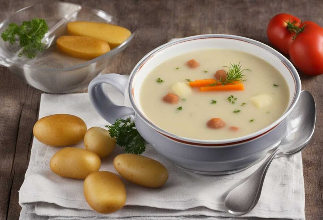 Frankfurtská polievka so zemiakmi
