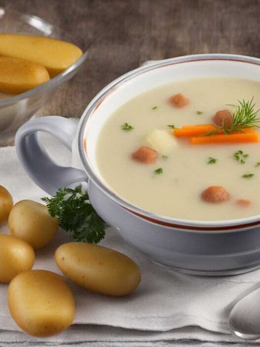 Frankfurtská polievka so zemiakmi