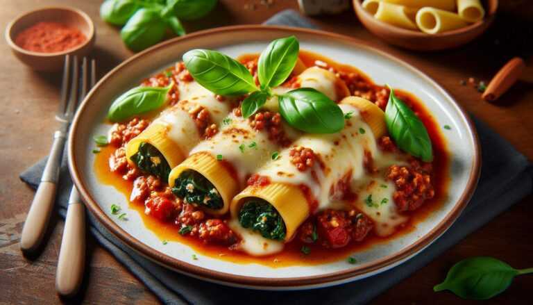 Cannelloni s bolonskou omáčkou