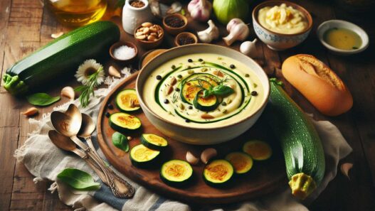 Cuketová kremové polievka - Recept