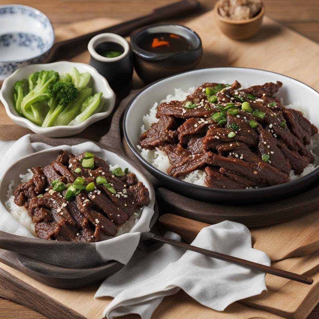Kórejské bulgogi - Marinované hovädzie mäso