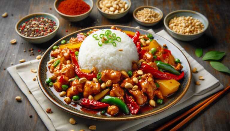 Kuracie prsia Kung Pao