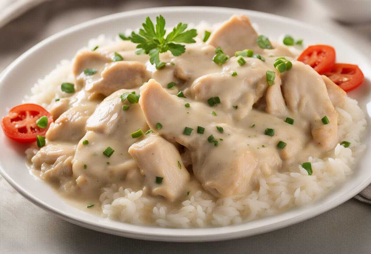 Kuracie prsia - Stroganov recept