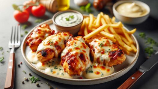 Kuracie prsia na syrovej omáčke - Recept