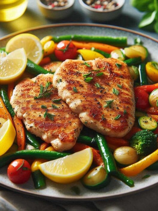 Kuracie prsia na zelenine - Kalórie