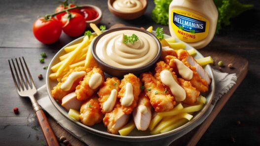 Kuracie prsia s majonézou Hellmanns