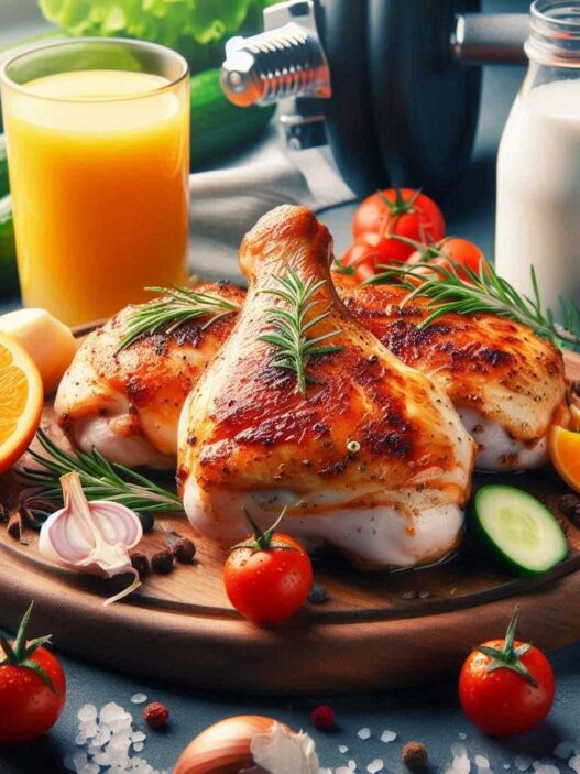 Kuracie stehná - Fitness recept
