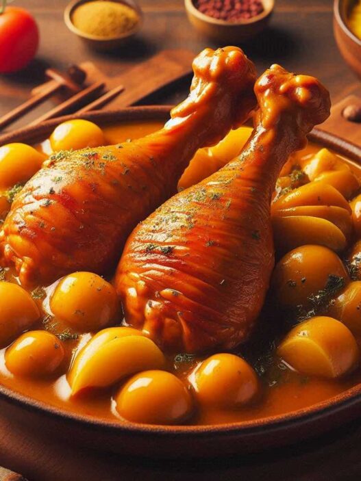 Kuracie stehná na kari