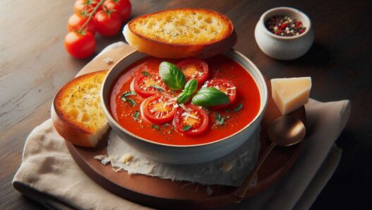 Milánska paradajková polievka