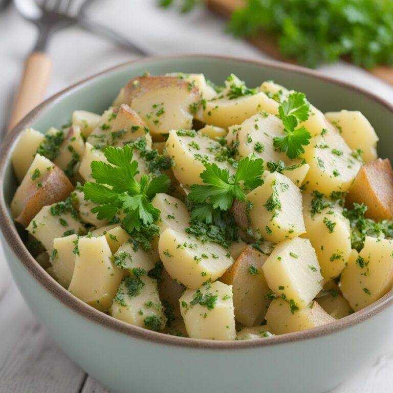 Petržlenový zemiakový šalát