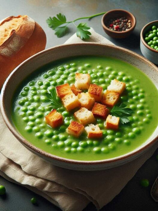 Recept: hrášková polievka
