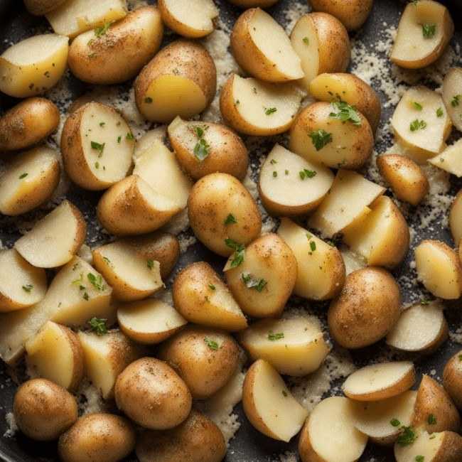 Recept na gratinované zemiaky s parmezánom