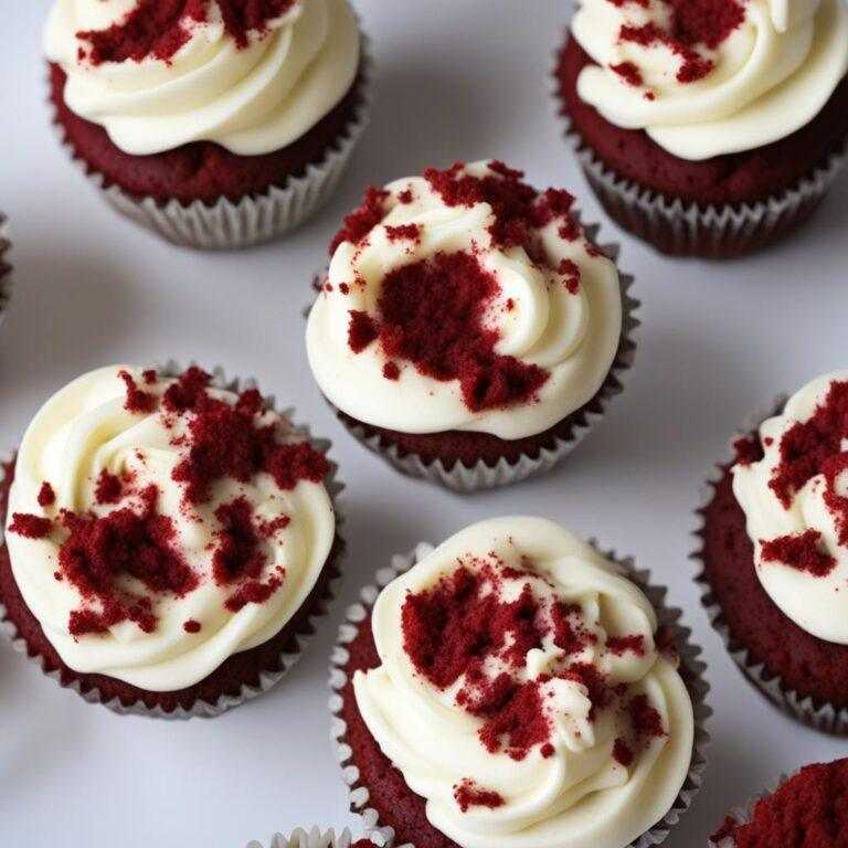 Red Velvet Cupcakes s krémovým syrom