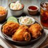 Vyprážané kuracie stehná KFC Vyprážané kuracie stehná KFC