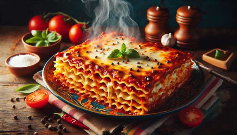 Zapekané lasagne s mletým mäsom