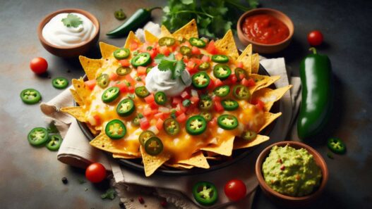 Zapekané nachos
