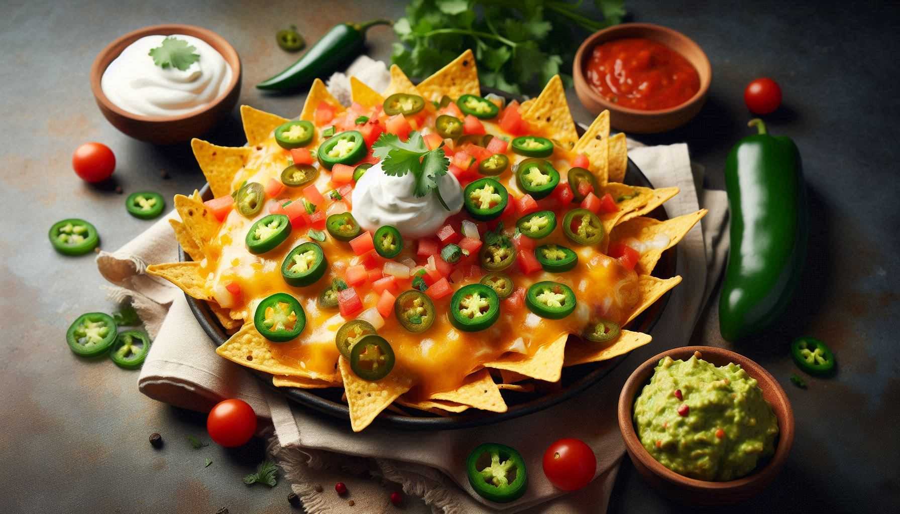 Zapekané nachos