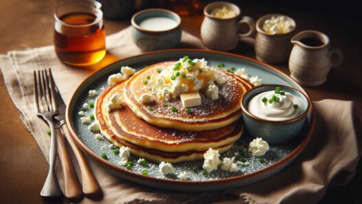 Zapekané palacinky s bryndzou