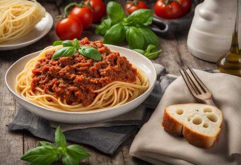 Bolónske špagety s mletým mäsom