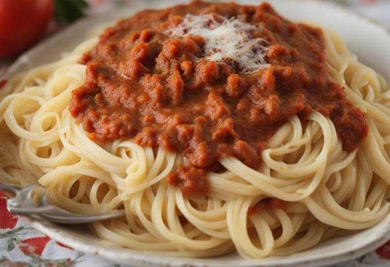 Omáčka na bolónske špagety