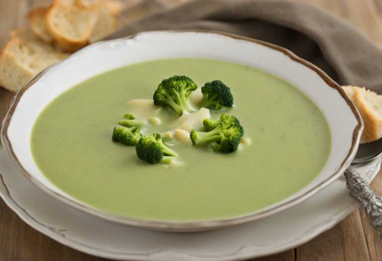 Brokolicová polievka bez smotany