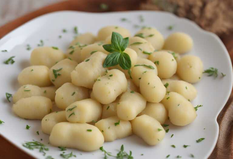 Recept na halušky zo sušených zemiakových vločiek