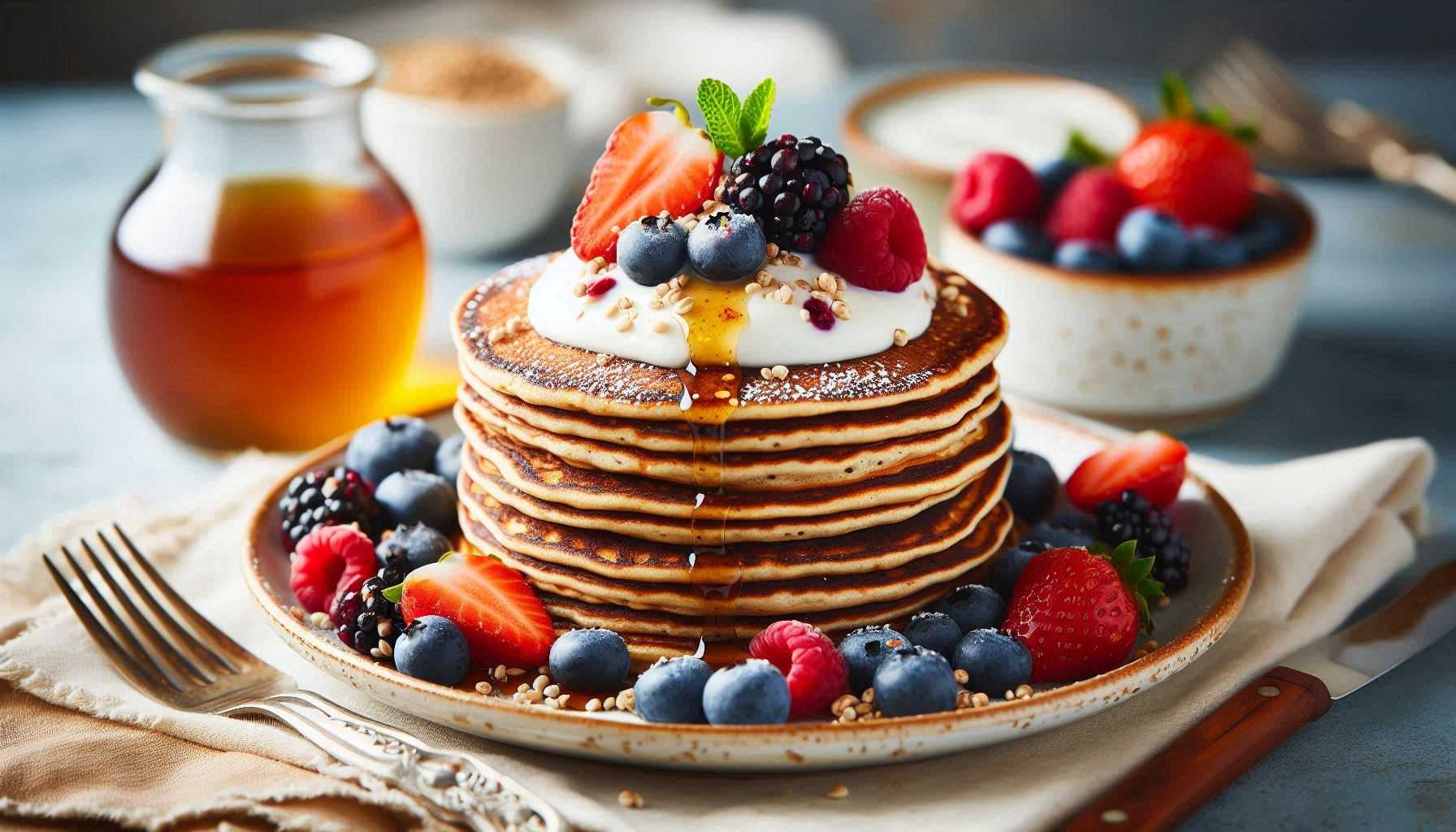 Špaldové palacinky bez mlieka a vajec