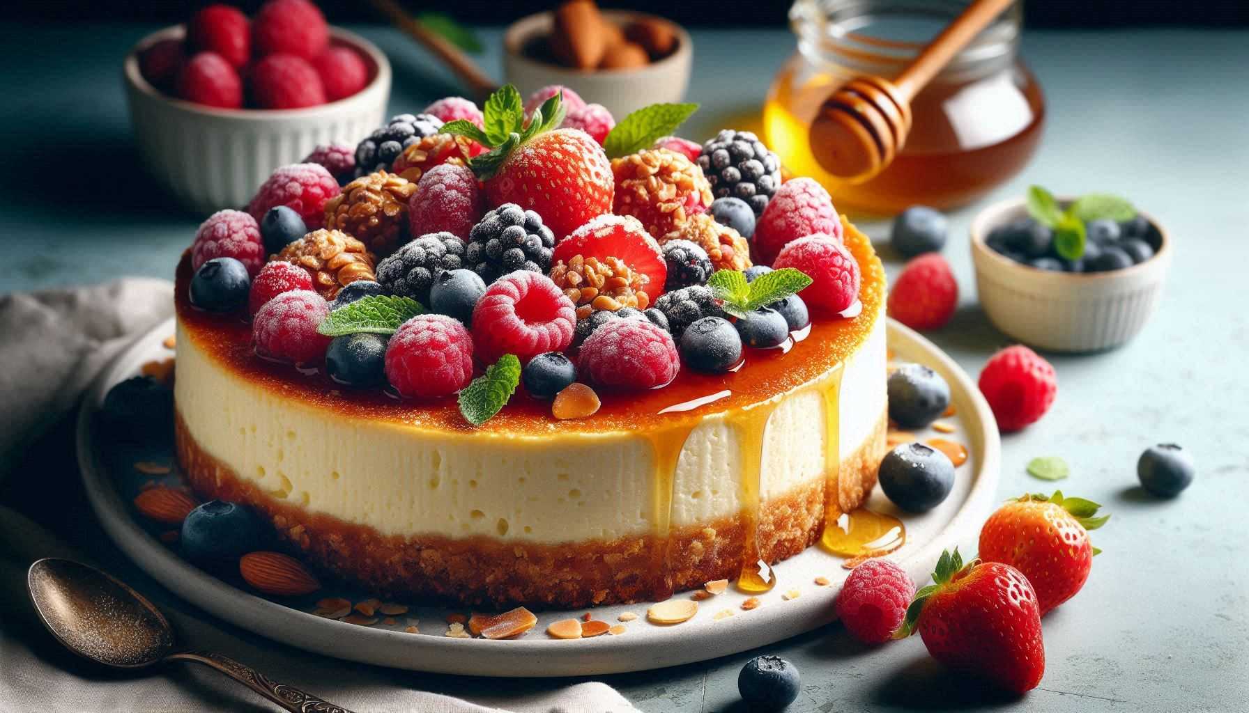 Bezlepkovy cheesecake