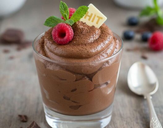 čokoládová pena z aquafaby HIT